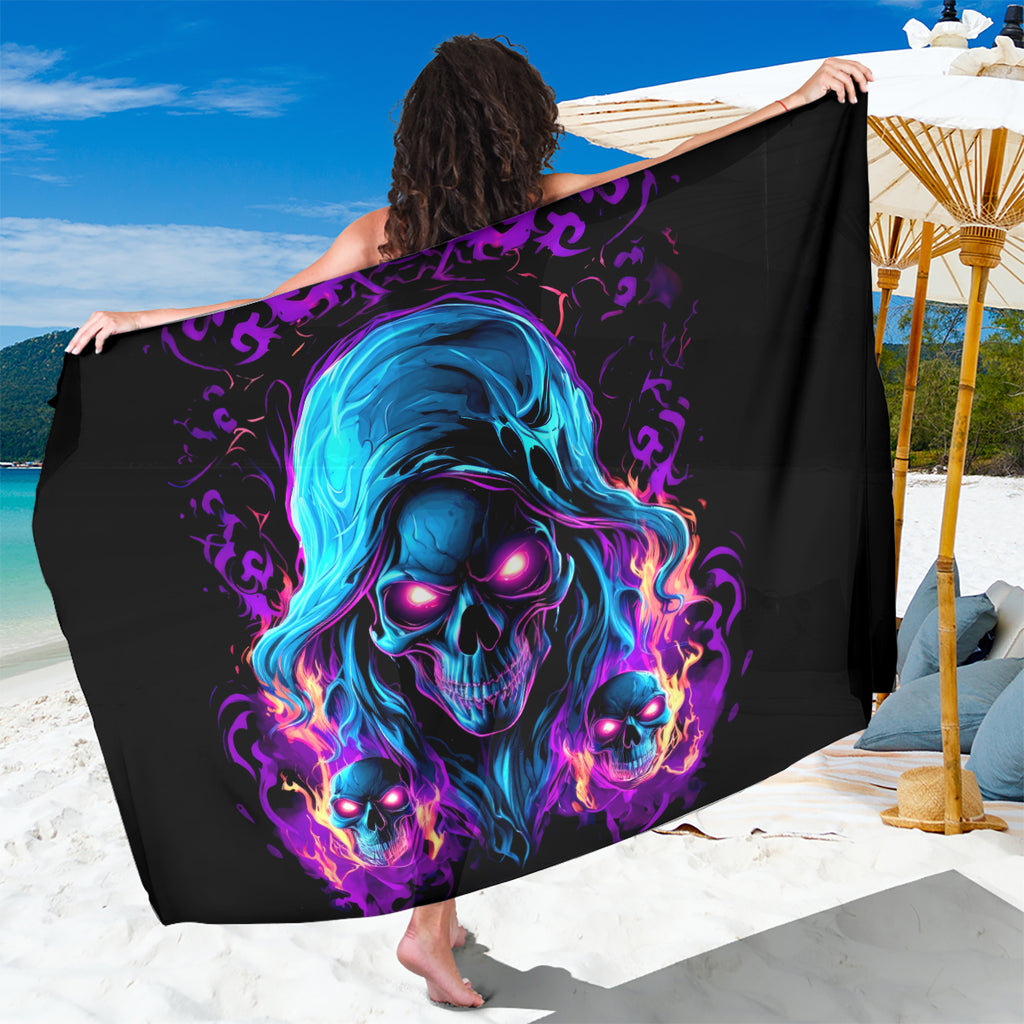Flame Skull Sarong Did I Piss You Off That Great At Least I'm Doing Something Right