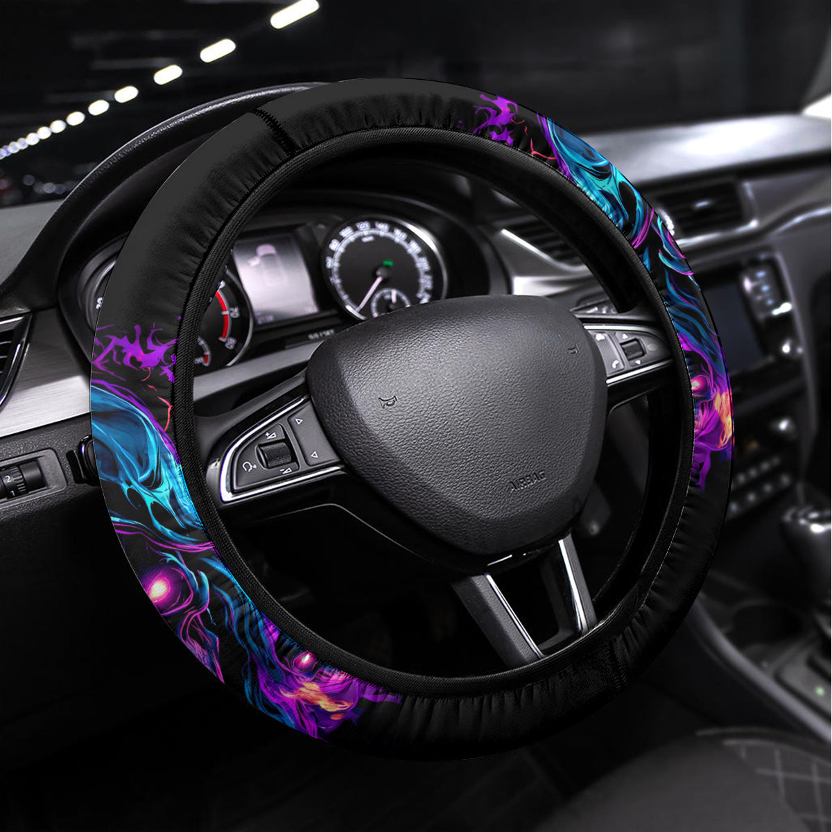 Flame Skull Steering Wheel Cover Did I Piss You Off That Great At Least I'm Doing Something Right