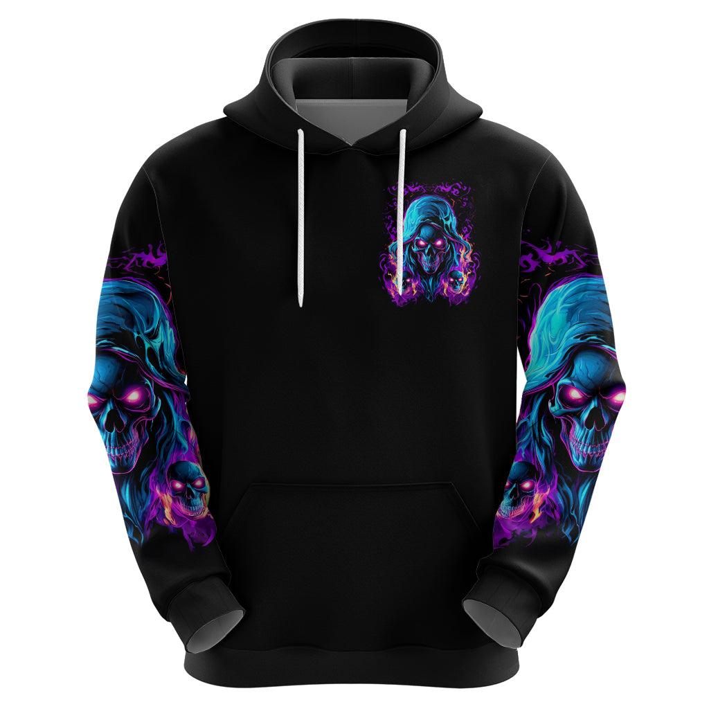 Flame Skull Zip Hoodie Did I Piss You Off That Great At Least I'm Doing Something Right