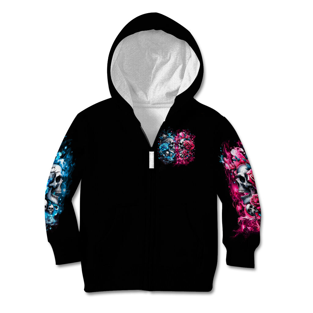 Couple Skull Kid Hoodie Don't Try To Figure Me Out I'm Special