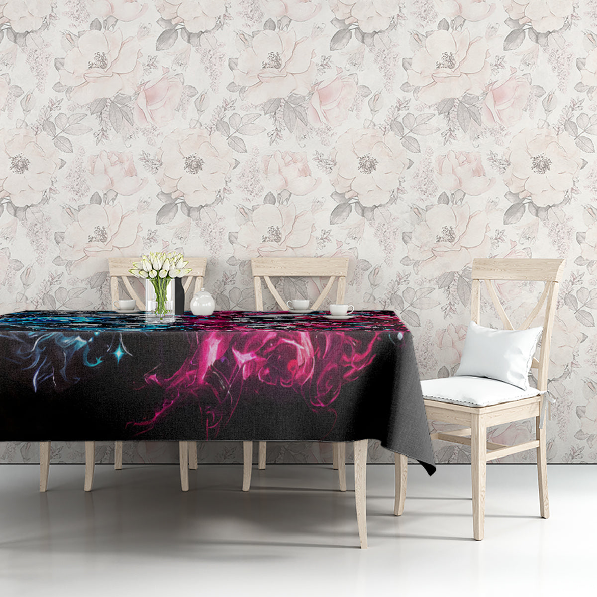 Couple Skull Tablecloth Don't Try To Figure Me Out I'm Special