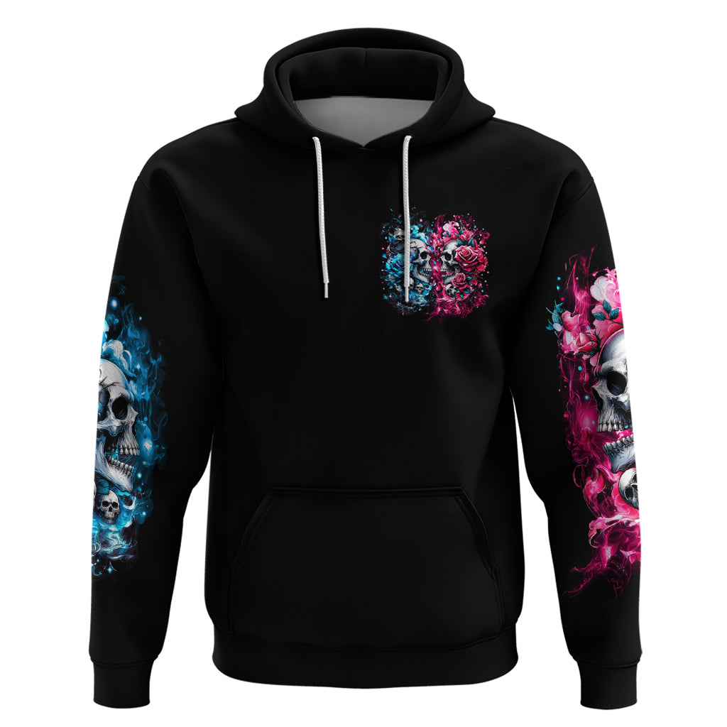 Couple Skull Zip Hoodie Don't Try To Figure Me Out I'm Special