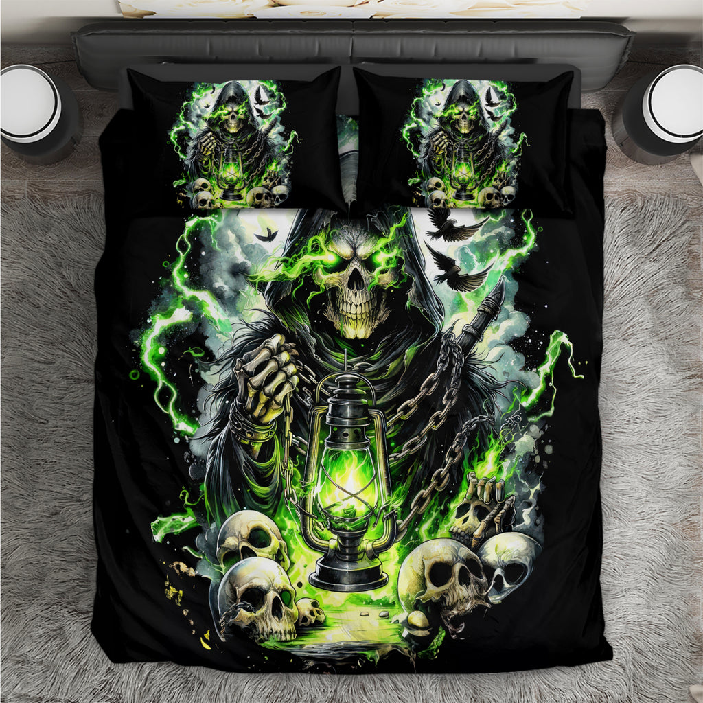 Reaper Skull Bedding Set I Think I Was Designed To Be Alone