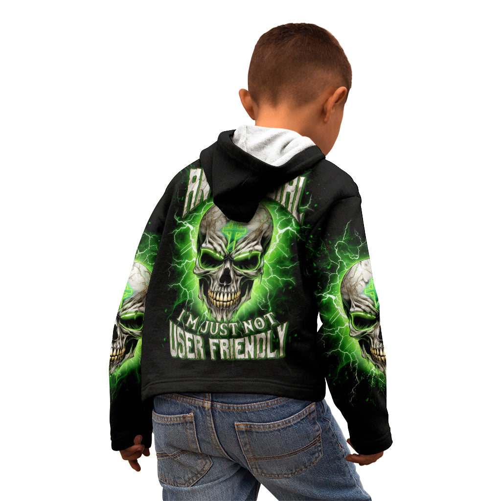 Thunder Skull Kid Hoodie I'm Not Anti-Social I Must Not User Friendly