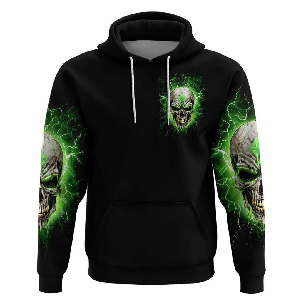 Thunder Skull Zip Hoodie I'm Not Anti-Social I Must Not User Friendly