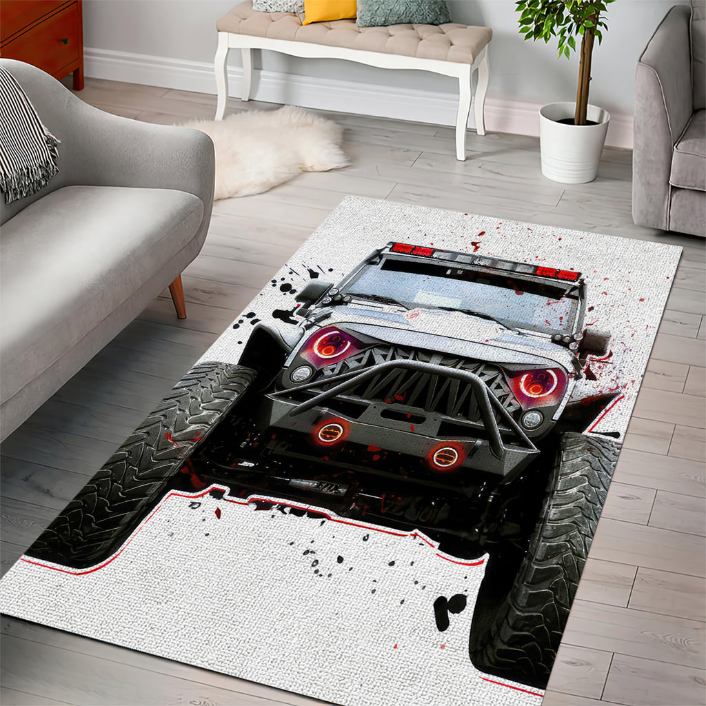 Black Jeep Area Rug I'm The Black Jeep Of The Family