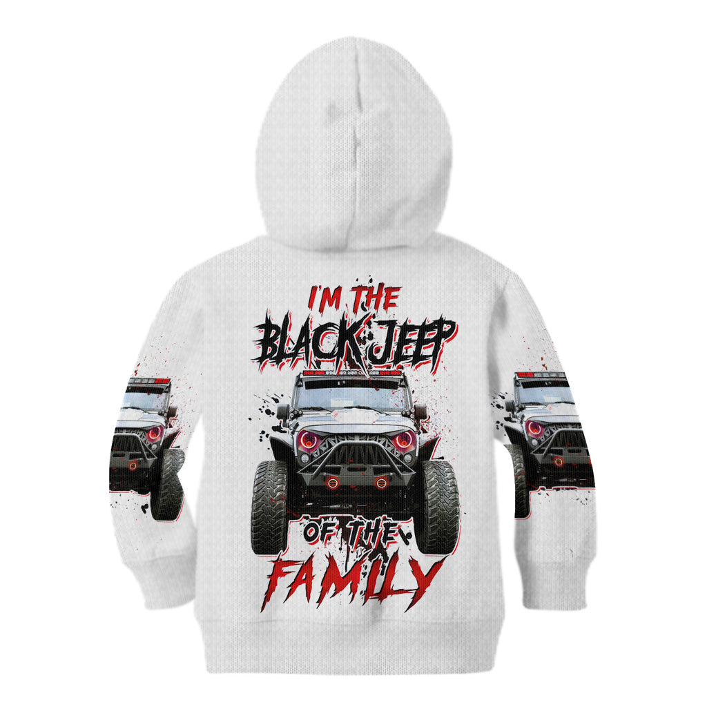 Black Jeep Kid Hoodie I'm The Black Jeep Of The Family