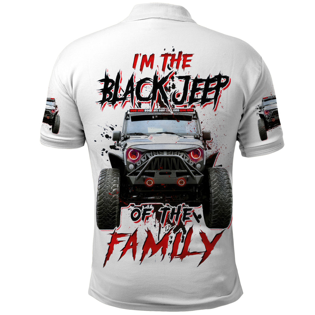 Black Jeep Polo Shirt I'm The Black Jeep Of The Family