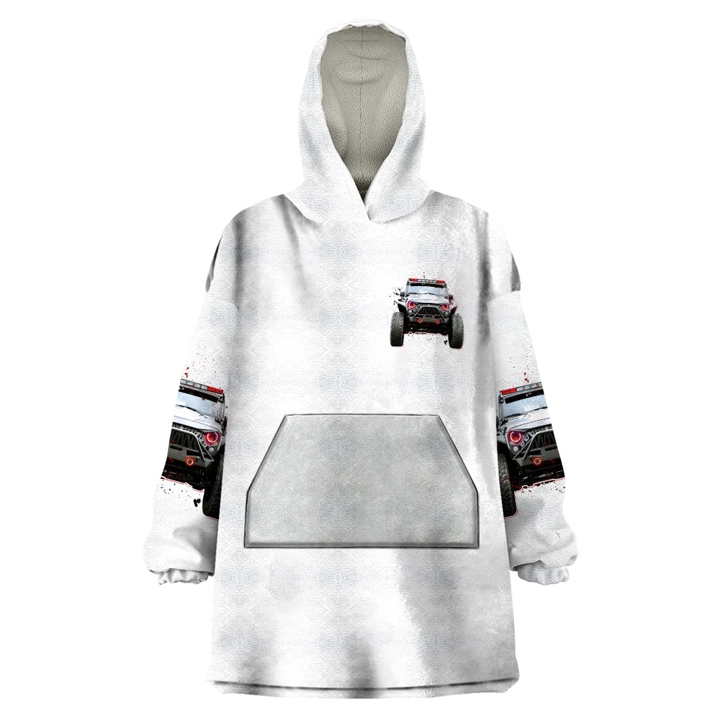 Black Jeep Wearable Blanket Hoodie I'm The Black Jeep Of The Family