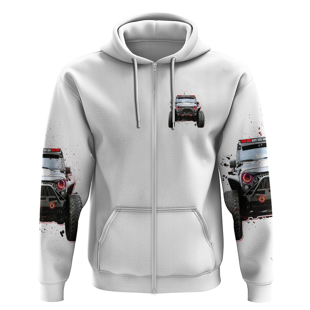 Black Jeep Zip Hoodie I'm The Black Jeep Of The Family