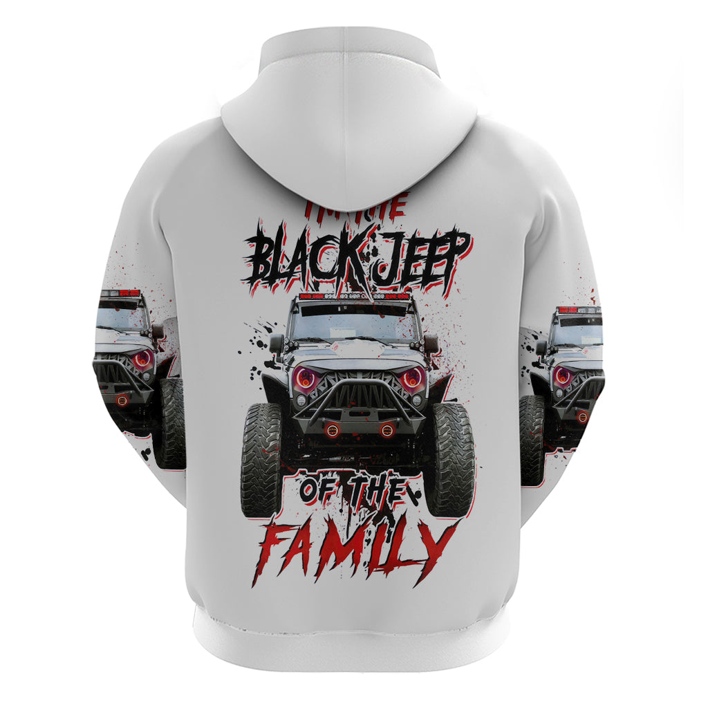 Black Jeep Zip Hoodie I'm The Black Jeep Of The Family