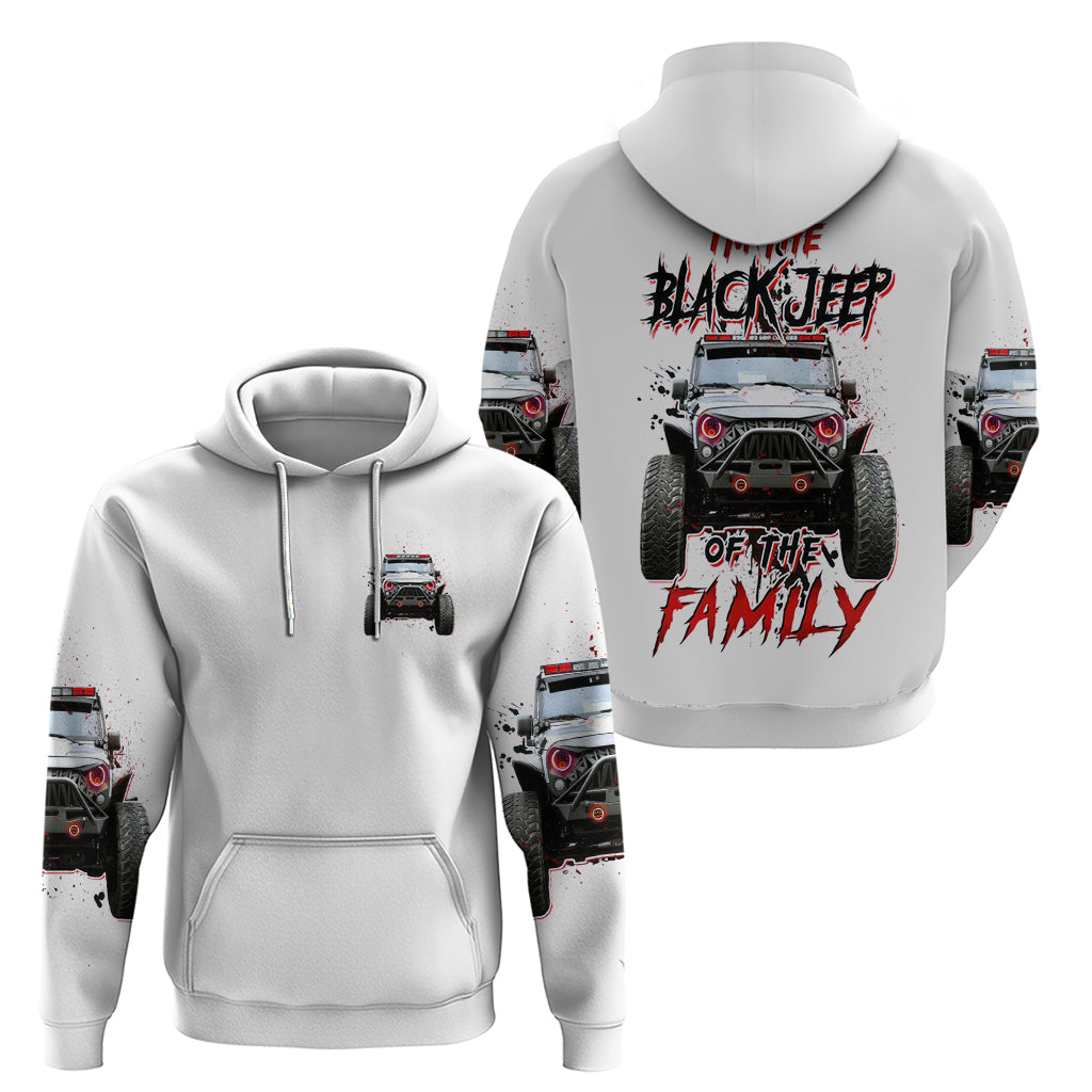 Black Jeep Zip Hoodie I'm The Black Jeep Of The Family