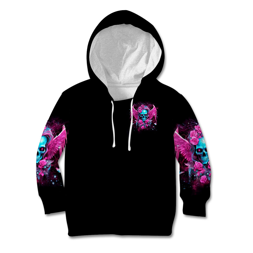 Skull Lady Kid Hoodie In My Next Life I Want To Be The Karma Fairy