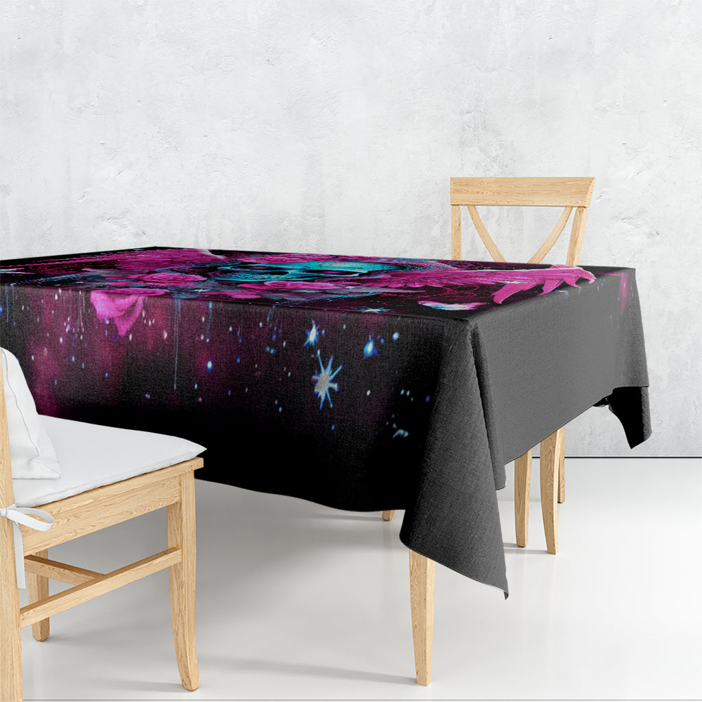 Skull Lady Tablecloth In My Next Life I Want To Be The Karma Fairy