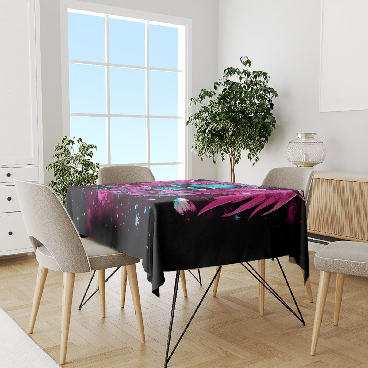 Skull Lady Tablecloth In My Next Life I Want To Be The Karma Fairy