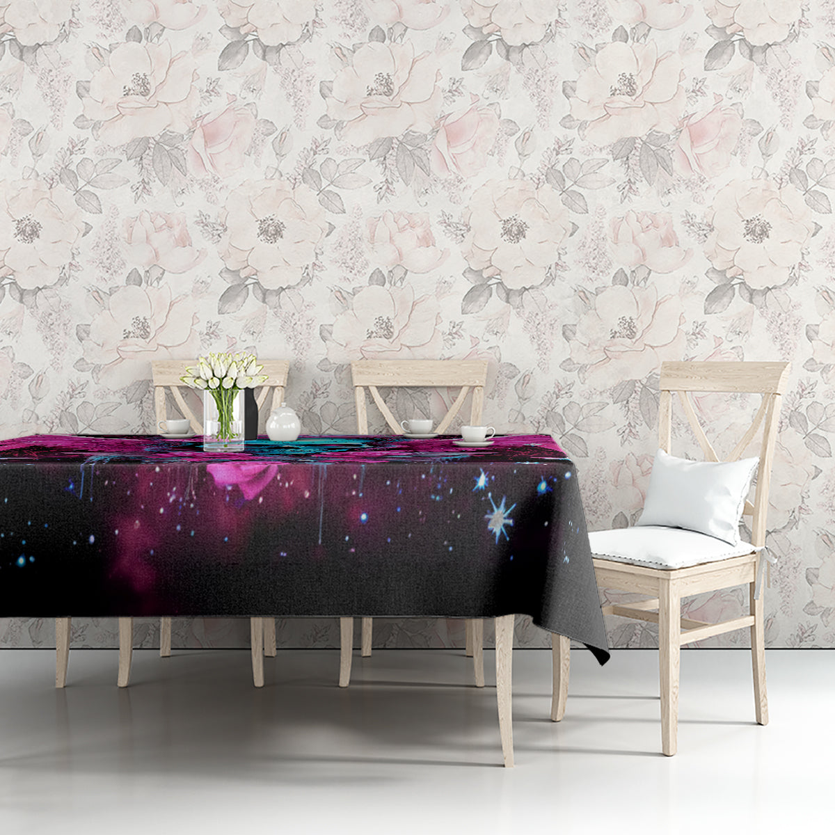 Skull Lady Tablecloth In My Next Life I Want To Be The Karma Fairy