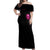 Skull Lady Off Shoulder Maxi Dress Look Hot Be Cold