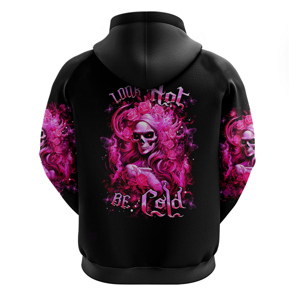 Skull Lady Zip Hoodie Look Hot Be Cold
