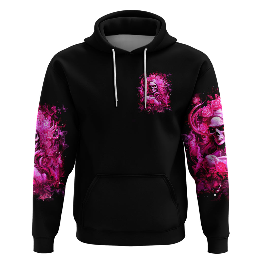 Skull Lady Zip Hoodie Look Hot Be Cold