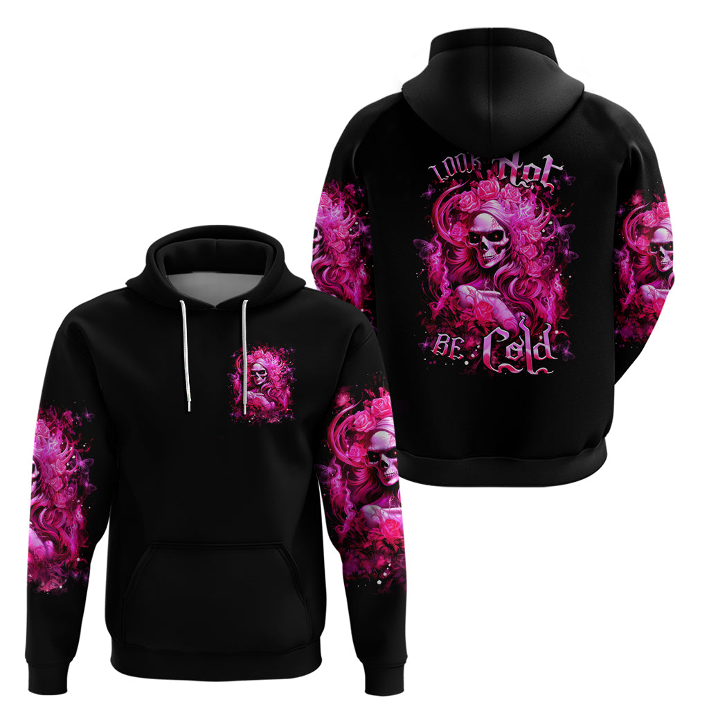 Skull Lady Zip Hoodie Look Hot Be Cold