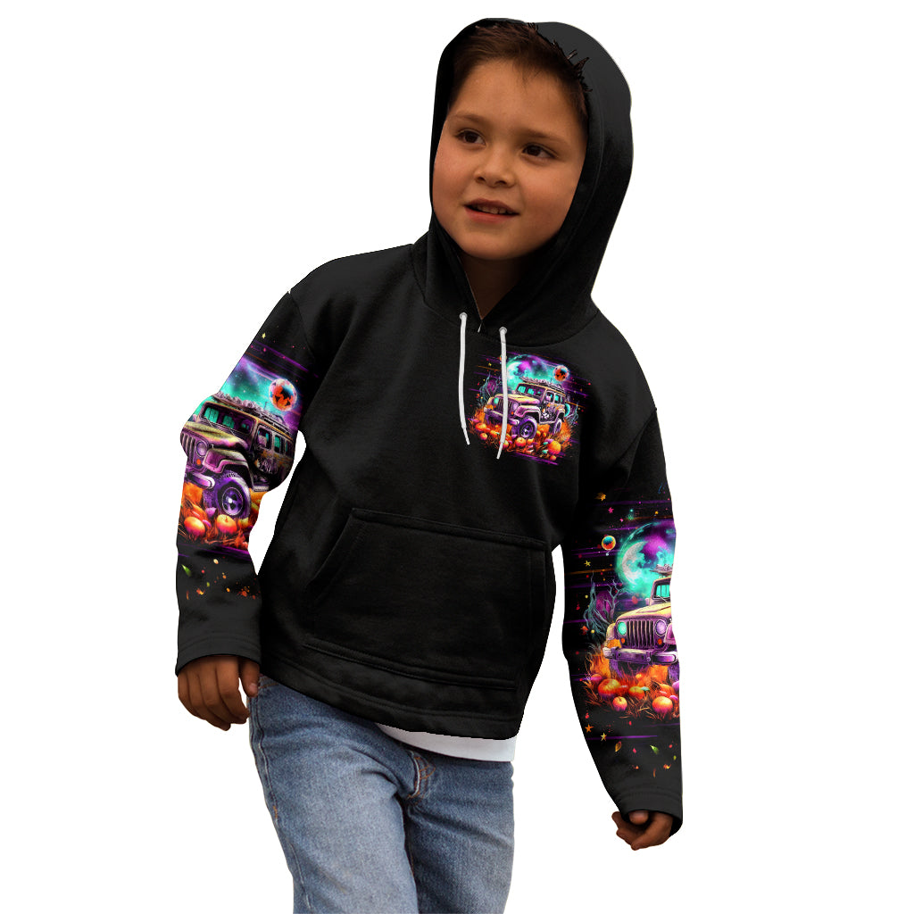 Field Jeep Kid Hoodie On A Dark Desert Highway Cool Wind In My Hair