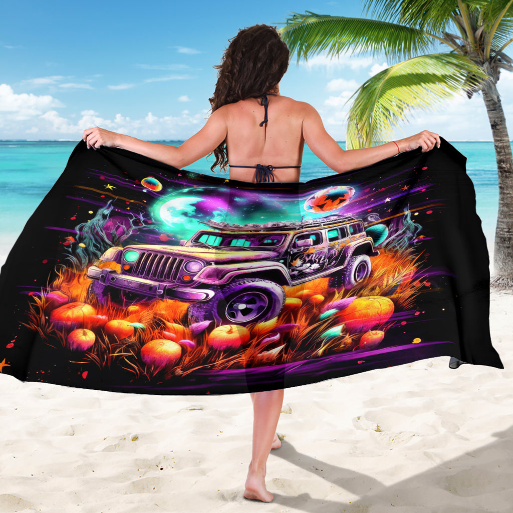 Field Jeep Sarong On A Dark Desert Highway Cool Wind In My Hair