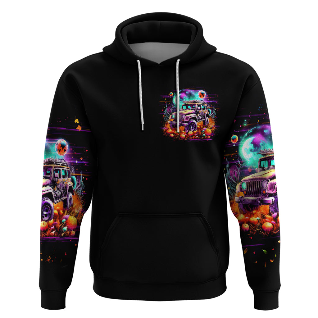 Field Jeep Zip Hoodie On A Dark Desert Highway Cool Wind In My Hair