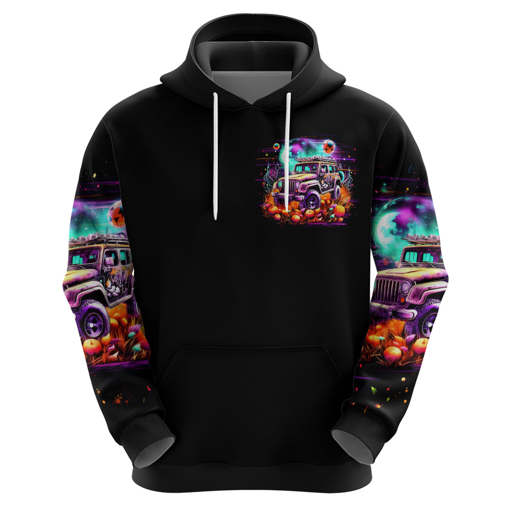 Field Jeep Zip Hoodie On A Dark Desert Highway Cool Wind In My Hair