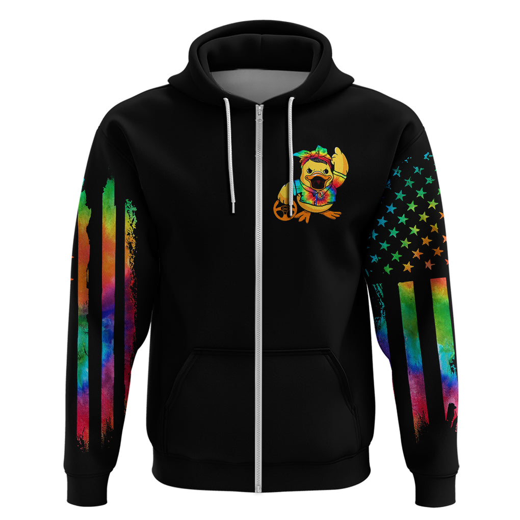 Duck Jeep Hoodie Quack Quack Motherducker