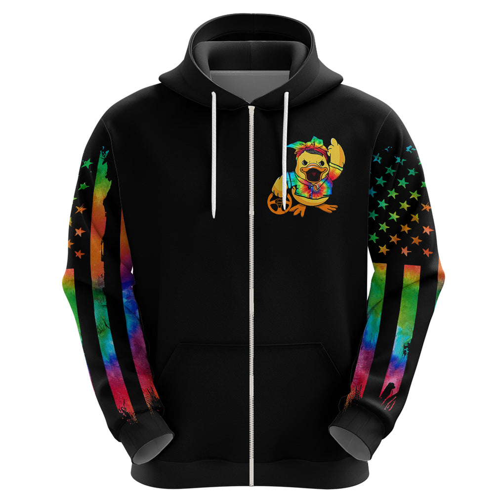 Duck Jeep Hoodie Quack Quack Motherducker