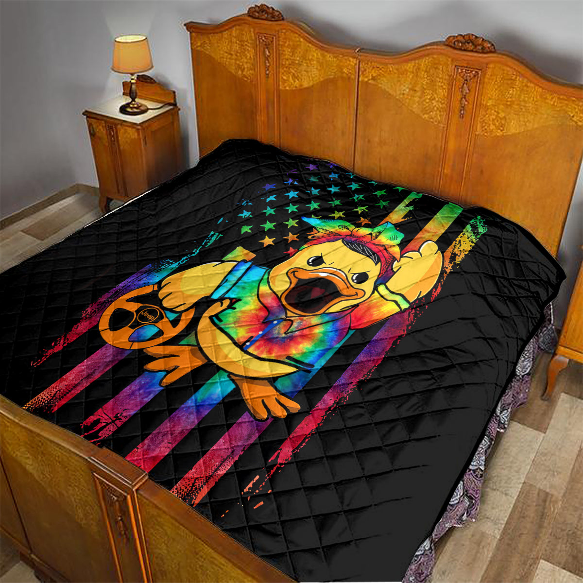 Duck Jeep Quilt Quack Quack Motherducker