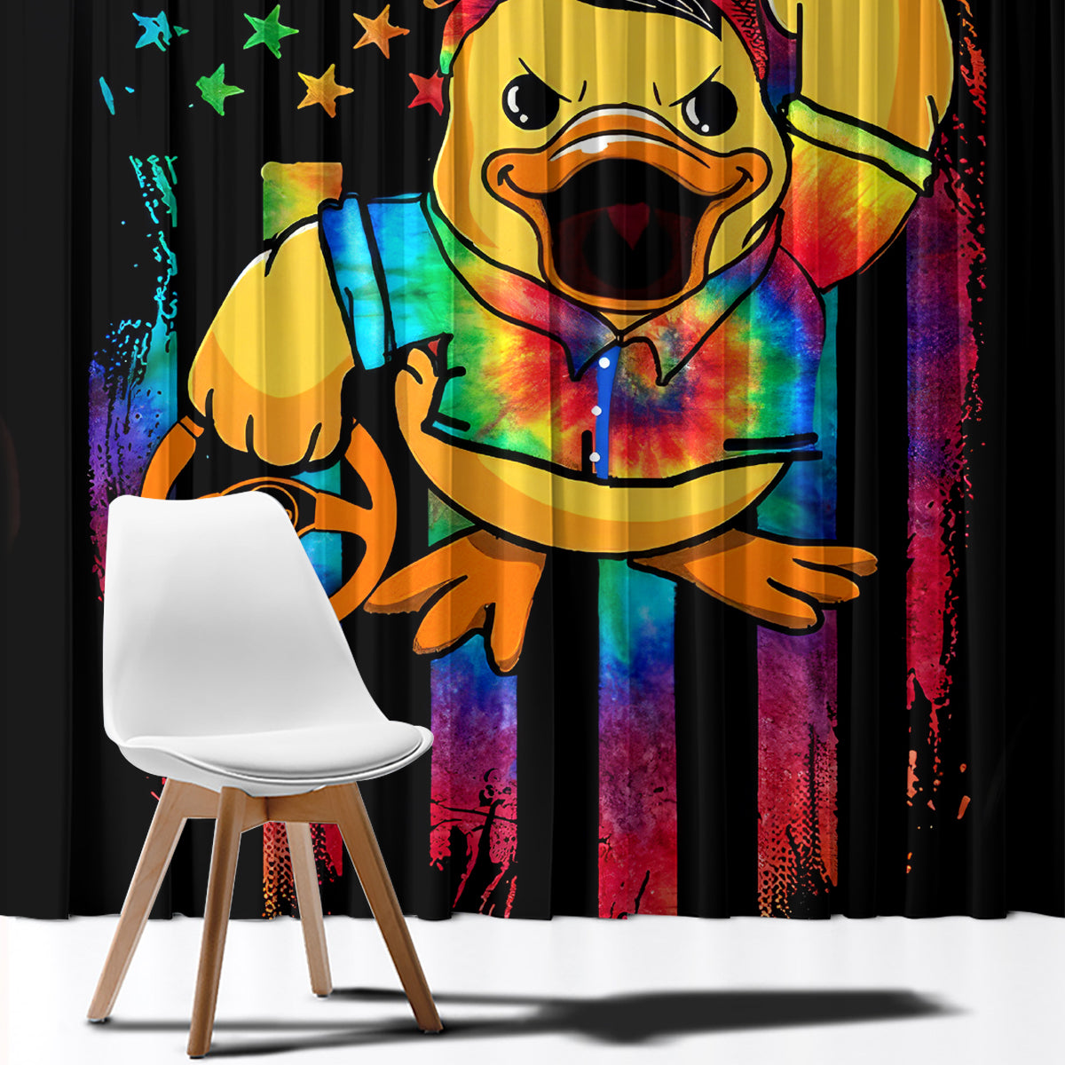 Duck Jeep Window Curtain Quack Quack Motherducker