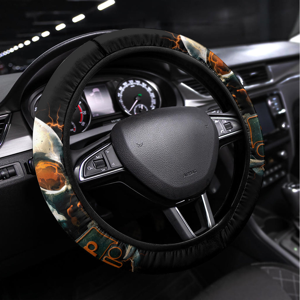 Skull Jeep Steering Wheel Cover Skull Flag Jeep Life