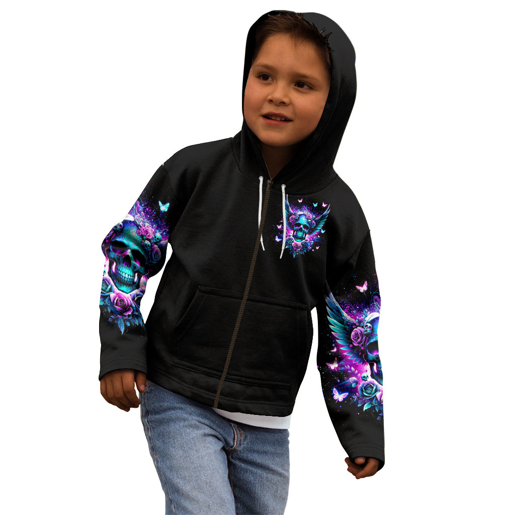 Skull Wings Kid Hoodie So The Bitch In Me Came Out To Play