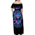 Skull Wings Off Shoulder Maxi Dress So The Bitch In Me Came Out To Play