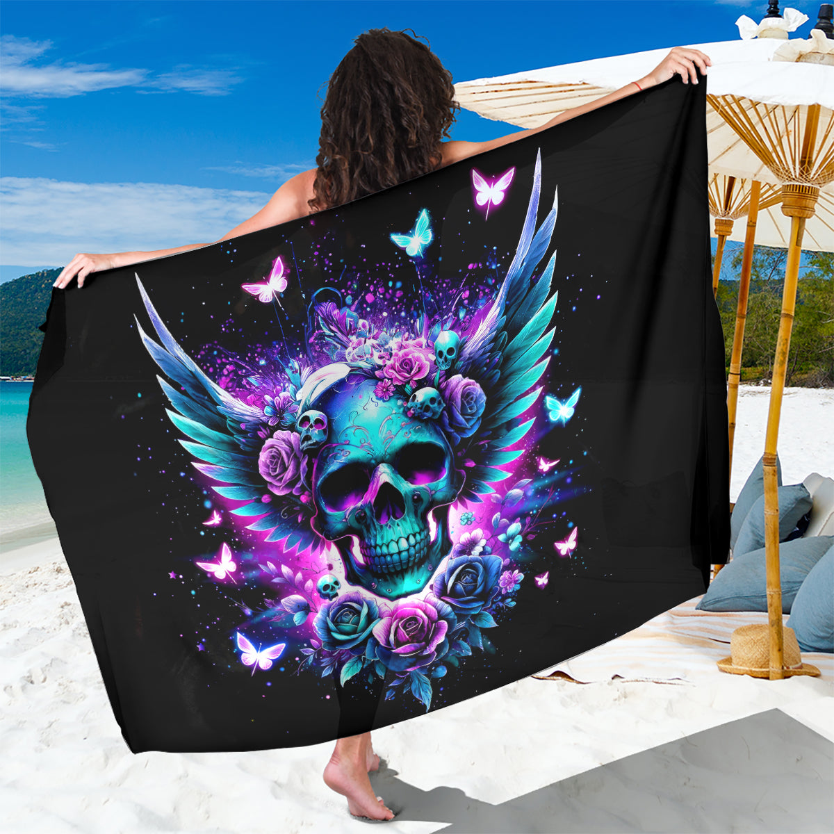 Skull Wings Sarong So The Bitch In Me Came Out To Play