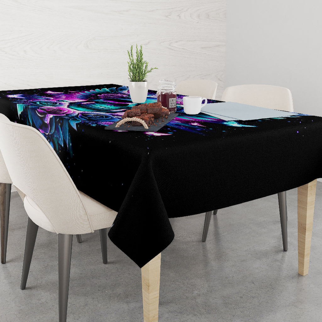 Skull Wings Tablecloth So The Bitch In Me Came Out To Play