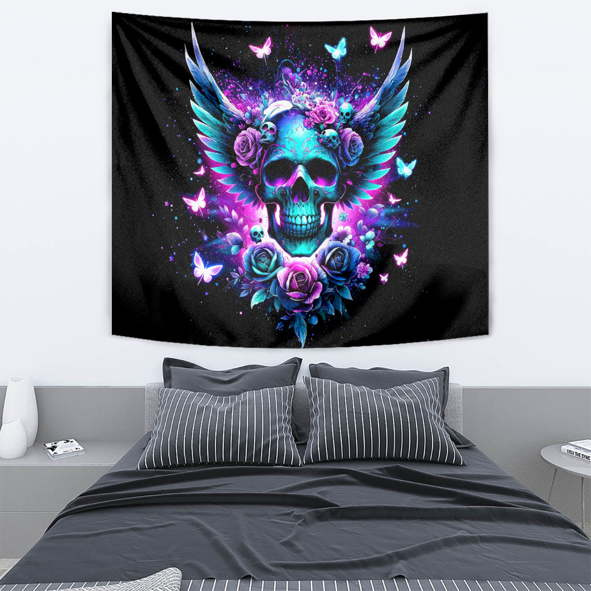 Skull Wings Tapestry So The Bitch In Me Came Out To Play