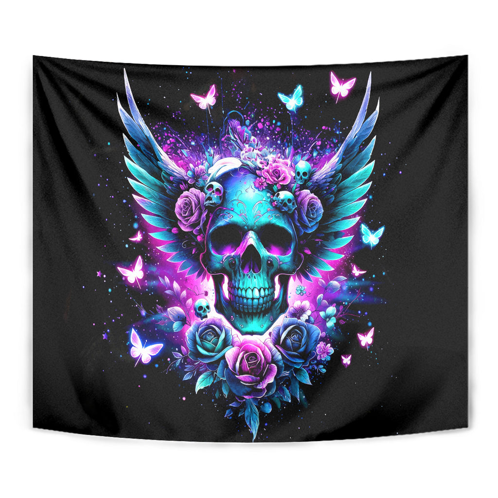 Skull Wings Tapestry So The Bitch In Me Came Out To Play