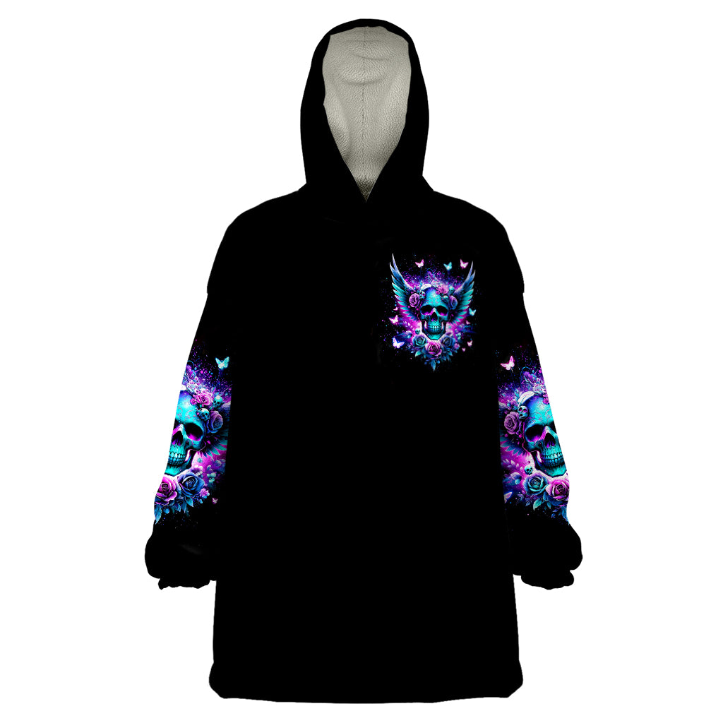 Skull Wings Wearable Blanket Hoodie So The Bitch In Me Came Out To Play