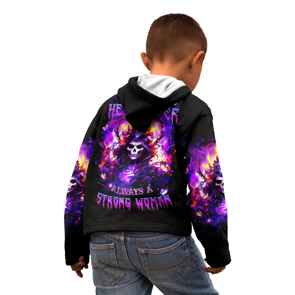 Queen Skull Kid Hoodie Sometimes An Angel Somethimes Hellraiser Always A Strong Woman