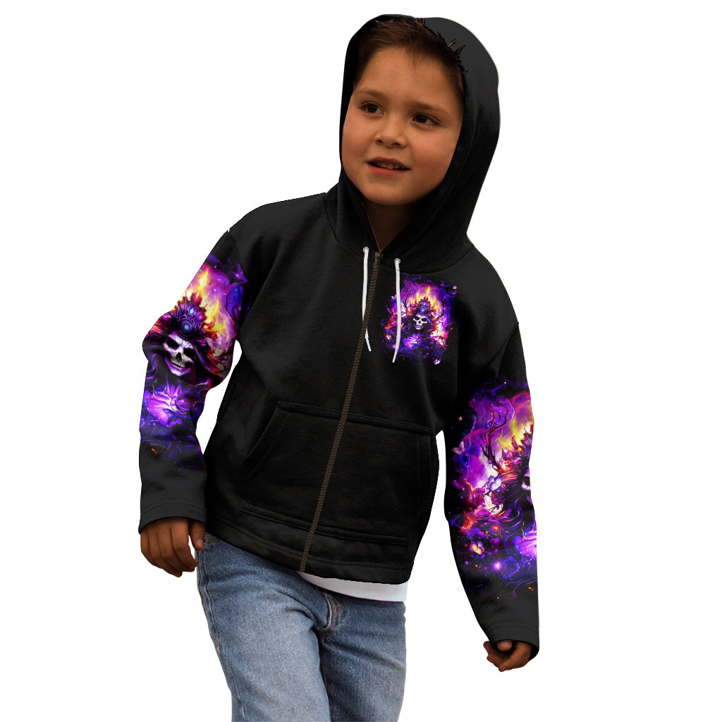 Queen Skull Kid Hoodie Sometimes An Angel Somethimes Hellraiser Always A Strong Woman