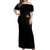 Sunflower Jeep Off Shoulder Maxi Dress American Flag Sunflower Jeep