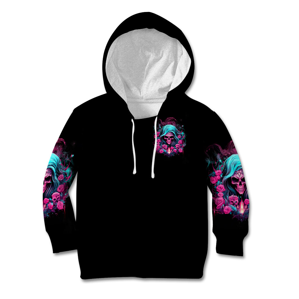 Lady Skull Kid Hoodie The Good Girl In Me Got Tired Of The Bullshit