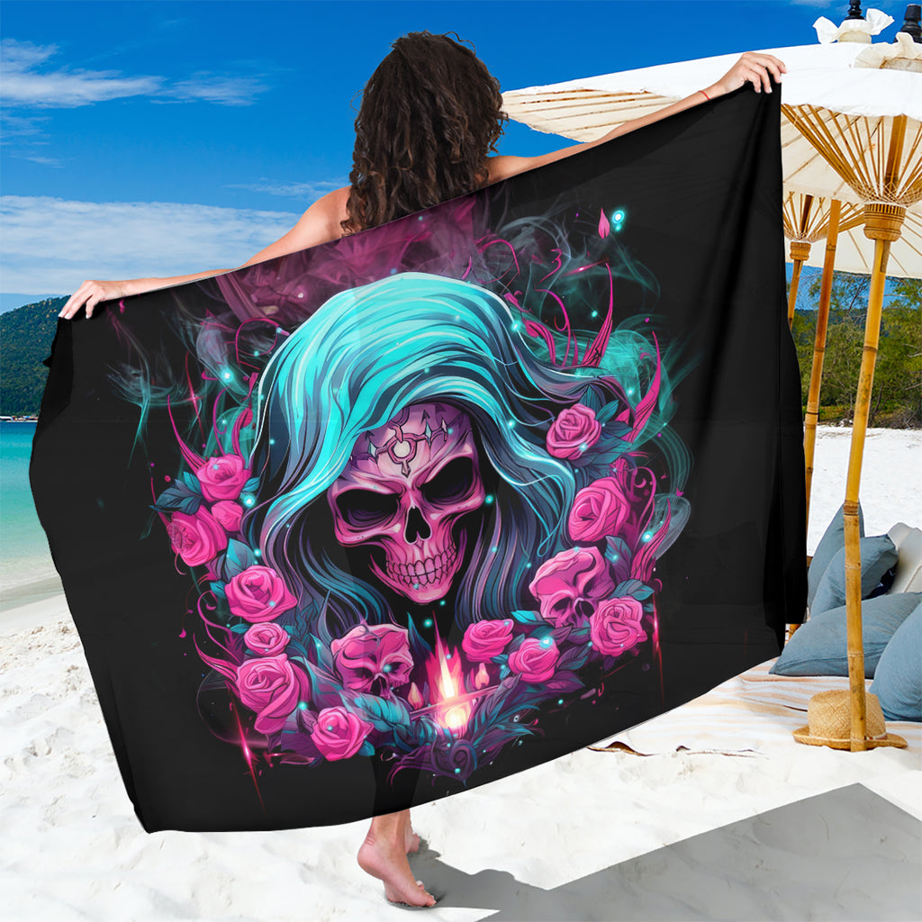 Lady Skull Sarong The Good Girl In Me Got Tired Of The Bullshit