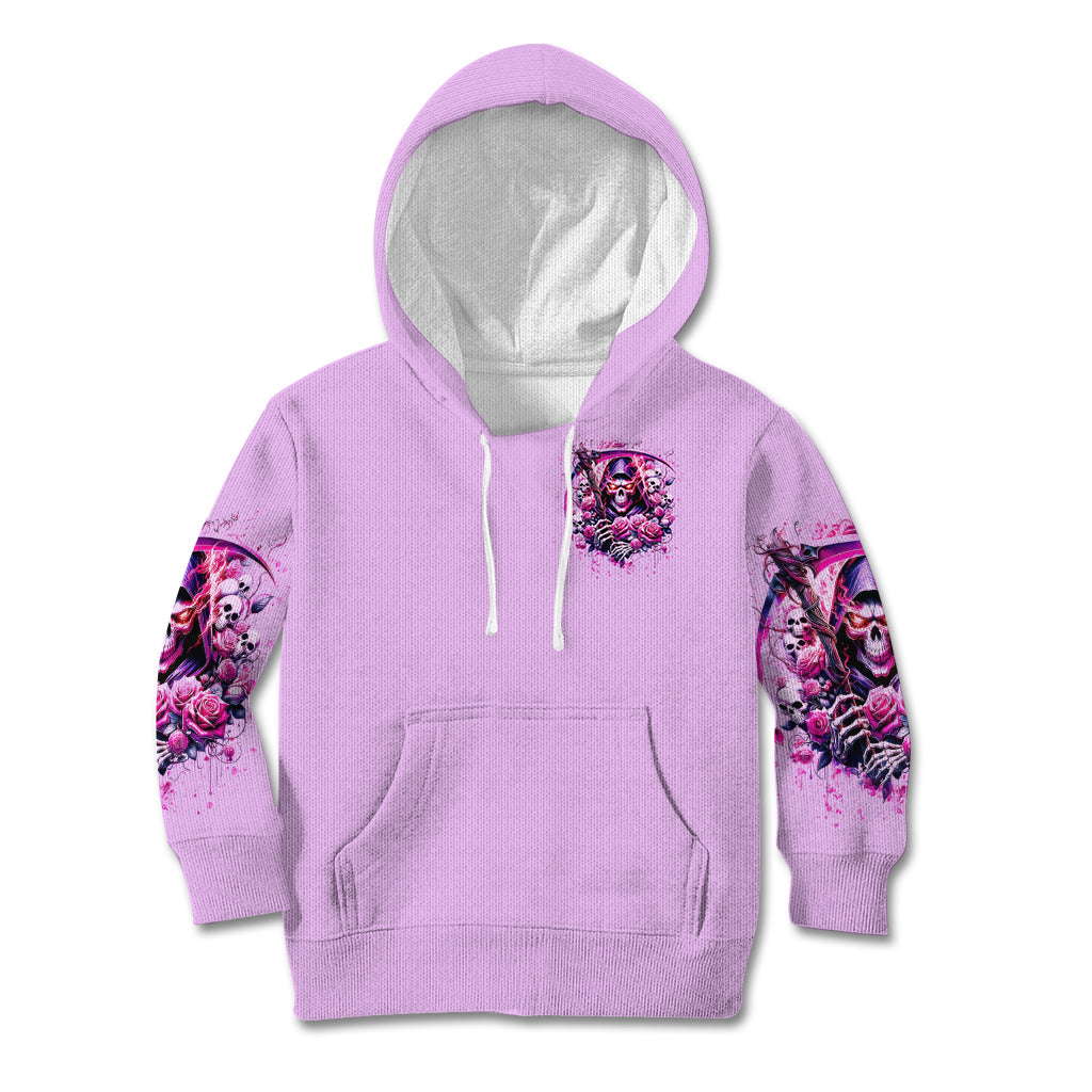 Reaper Skull Kid Hoodie Warning This Tattooed Girl Doesn't Play Well With Stupid People