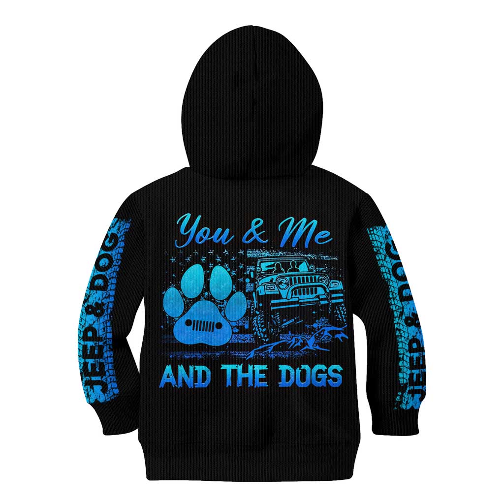 Jeep Life Kid Hoodie You & Me And The Dogs DT01