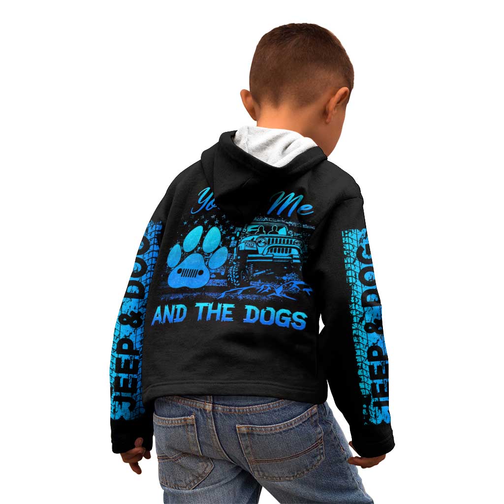 Jeep Life Kid Hoodie You & Me And The Dogs DT01