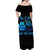 Jeep Life Off Shoulder Maxi Dress You & Me And The Dogs DT01