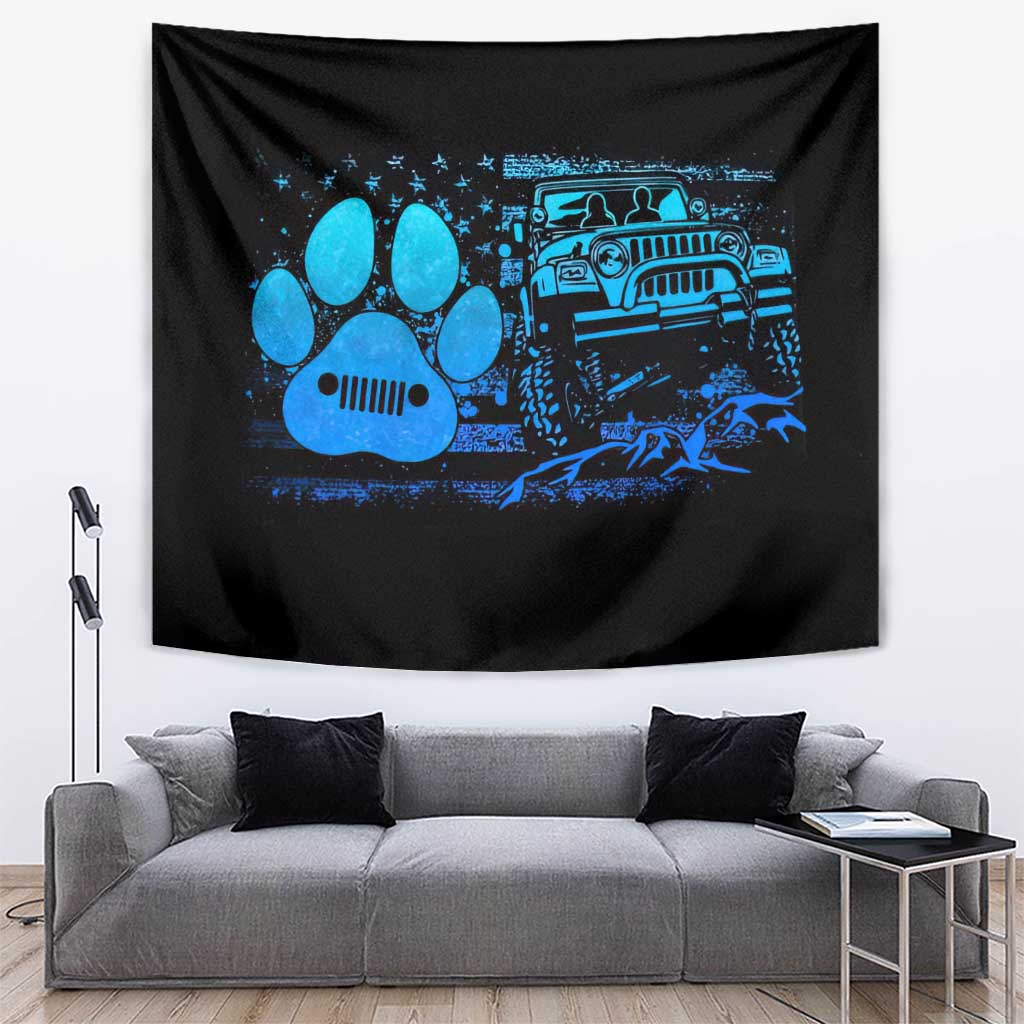 Jeep Life Tapestry You & Me And The Dogs DT01
